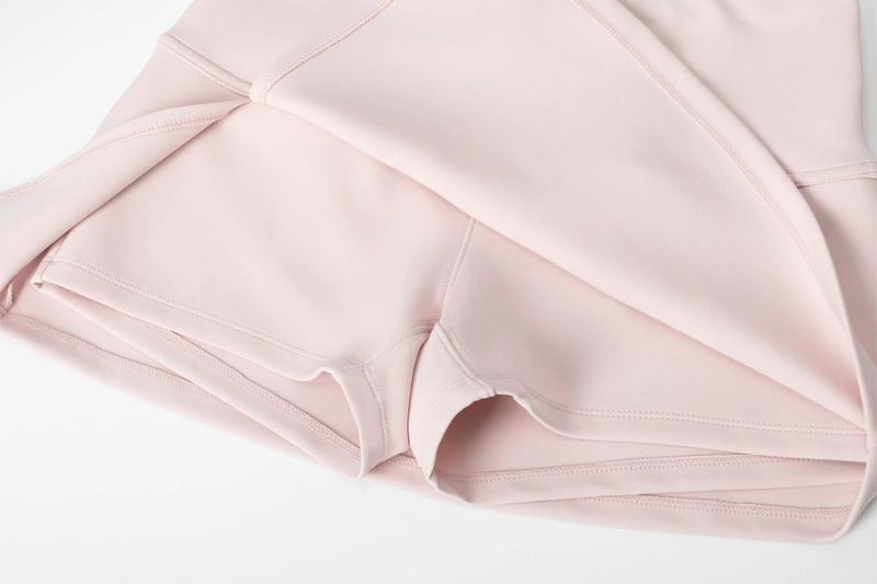 Athletic slit skirt - pink  