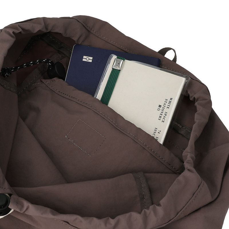 ID Packable String Backpack 18L / Mud