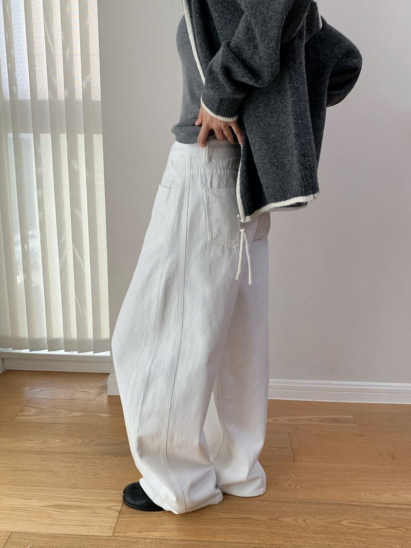 ID Cotton Wide Pants