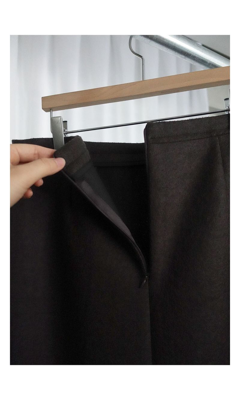 solitude wool skirt (2C)