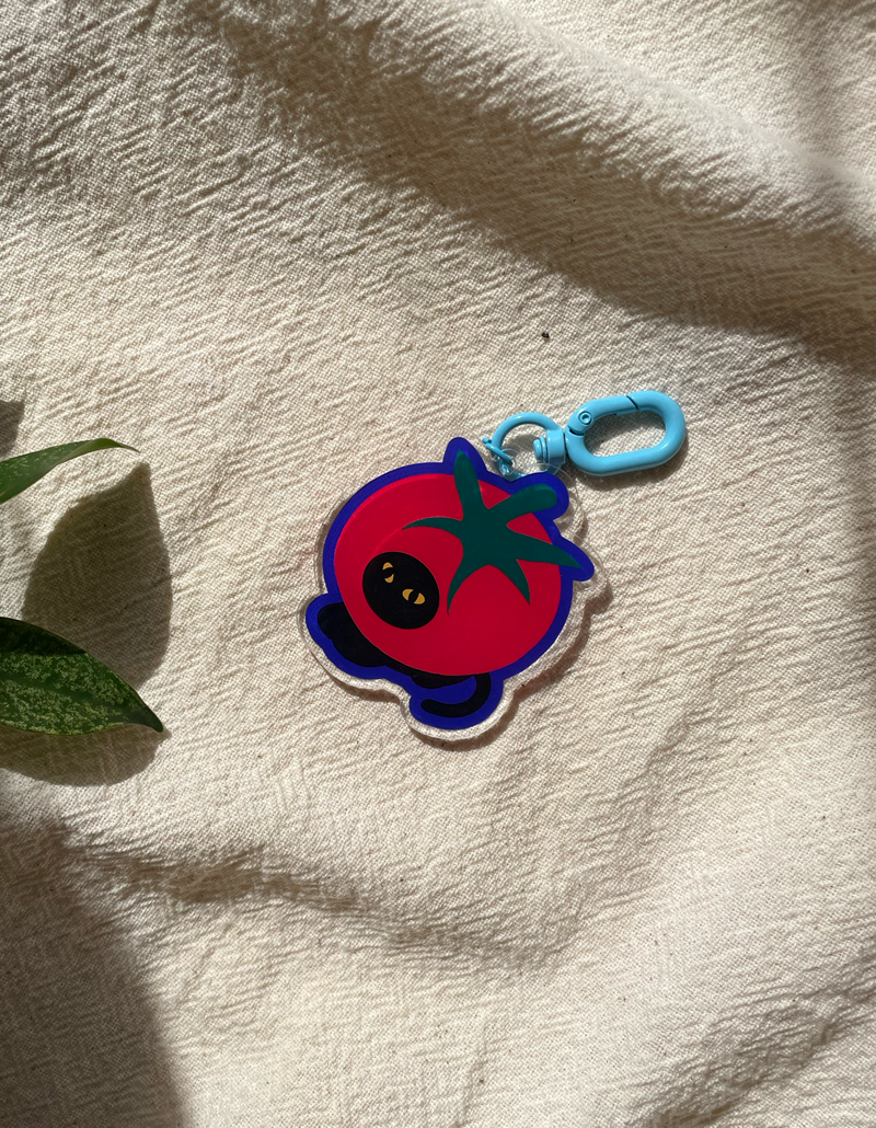 Keychain | Black Cat Tomato