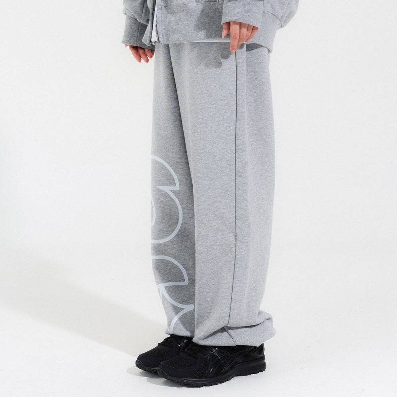 MIGNON LOGO TRAINING PANTS-MELANGE