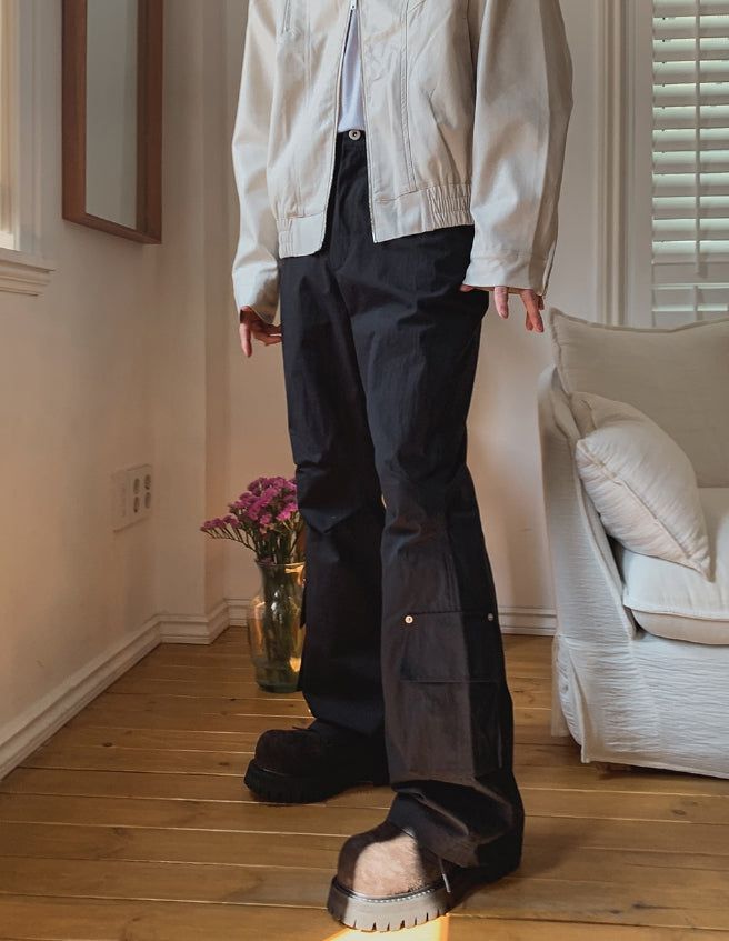 アンダーブーツカットカーゴパンツ