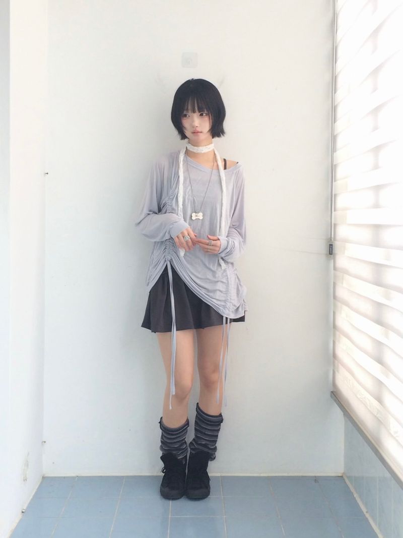 Vintage Mood Lace Long Scarf