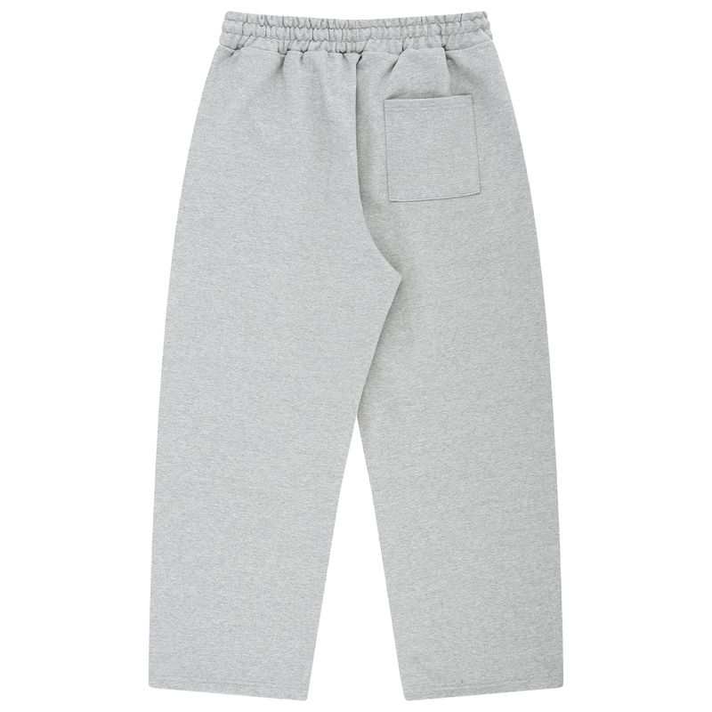 MVR HEART LOGO WIDE SWEAT PANTS GRAY
