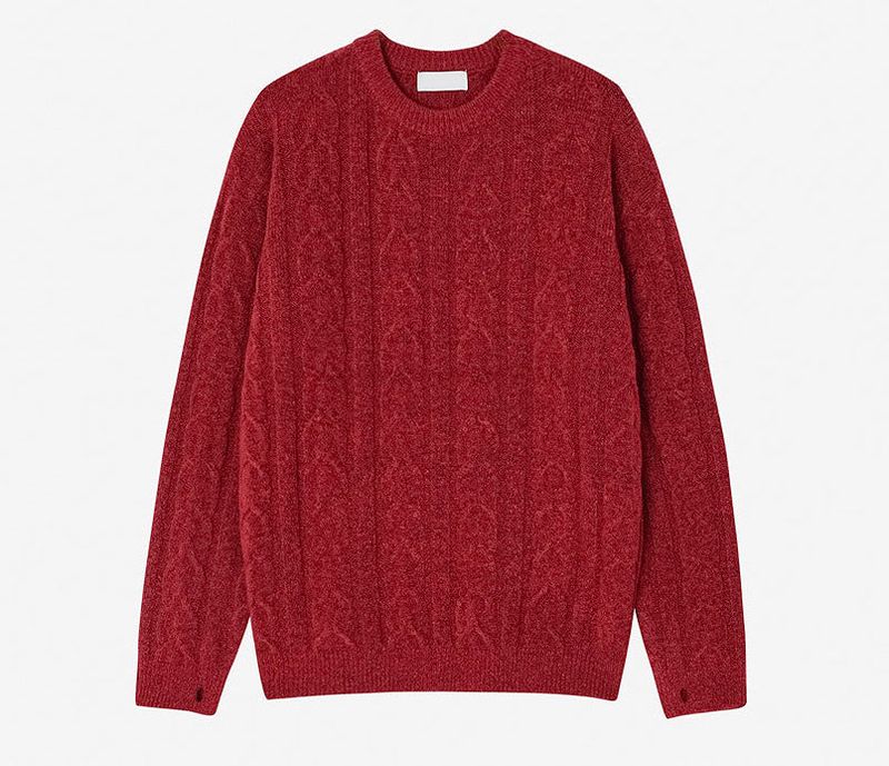 No.1087 cable hand warmer KNIT (6color)