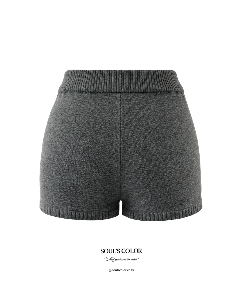 Wool Knit Shorts (2color)