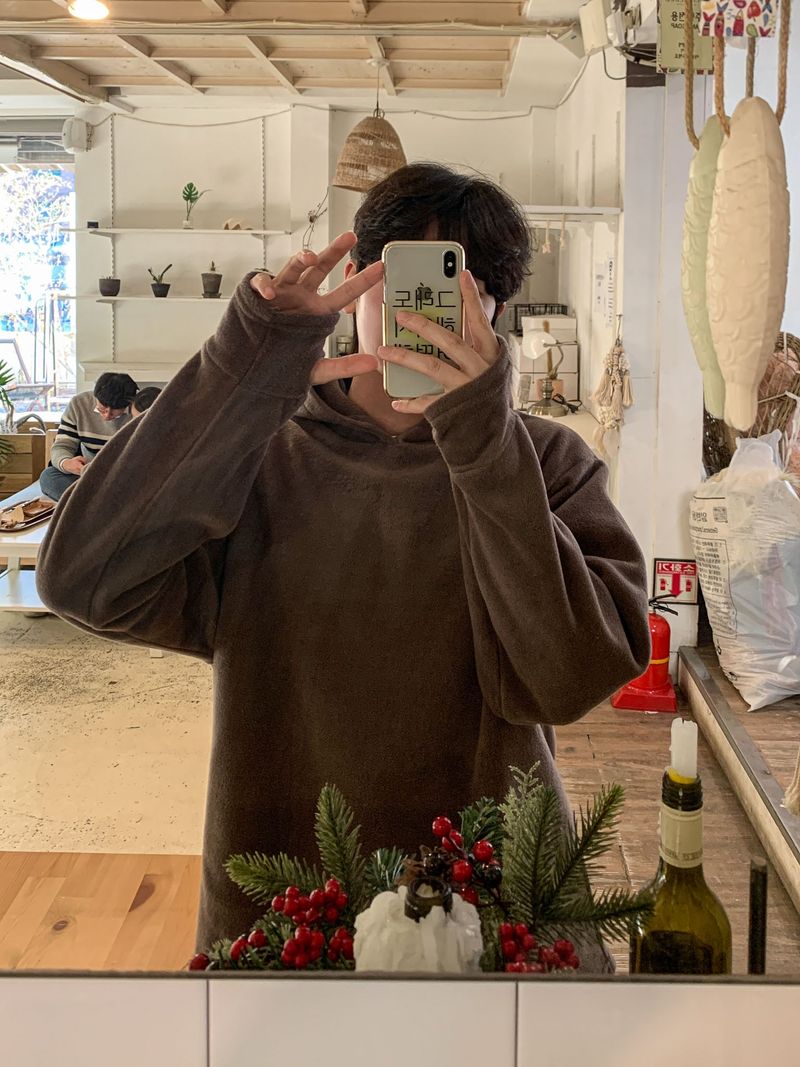  Ched fleece warmer hoodie