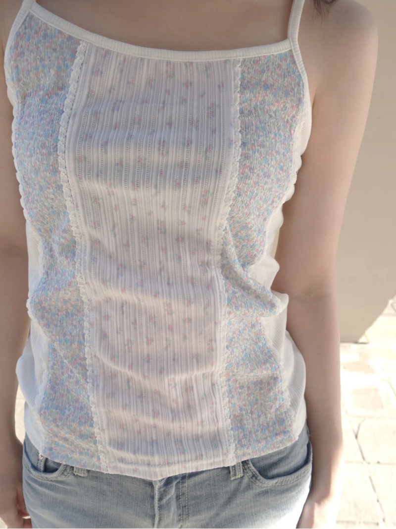 vanilla sleeveless
