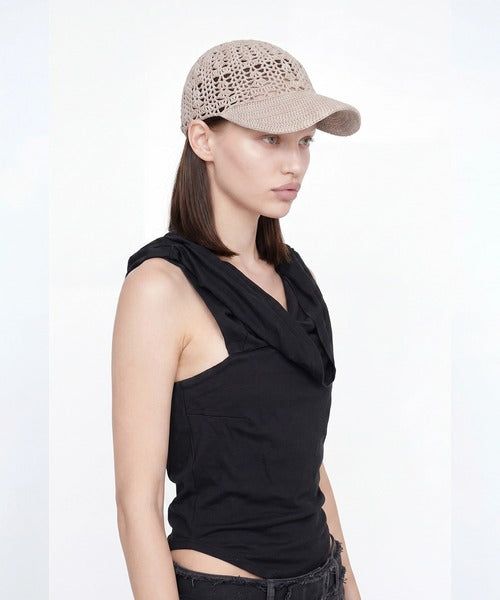 OPEN KNIT CAP