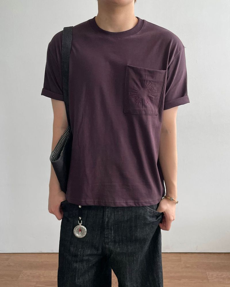IDF（アイディーエフ）の「Spark Embroidered Pocket Shrot Sleeve T（Tops）」