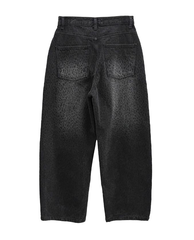 Offin Leopard Curved Pants
