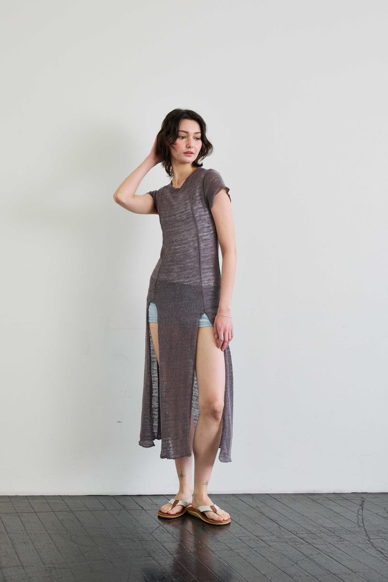 WITTY KNIT ONE-PIECE / MOCHA