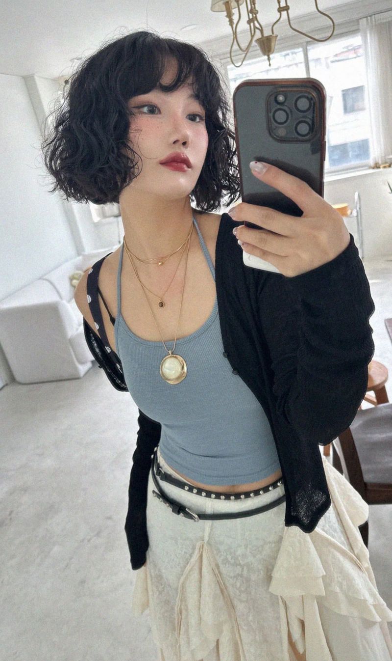 SILVER LINK NECKLACE