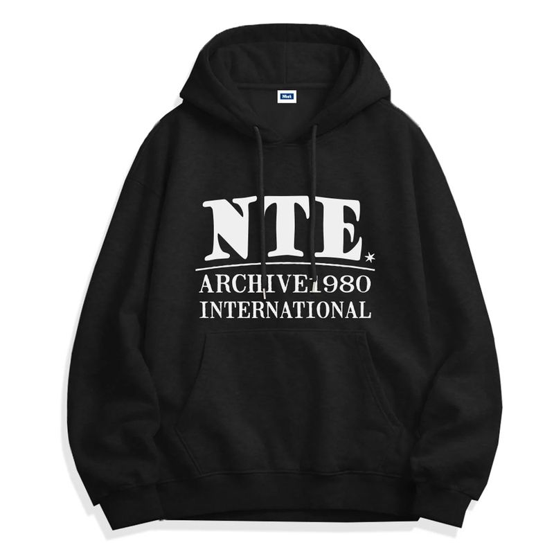 quad logo hoodie (5color)