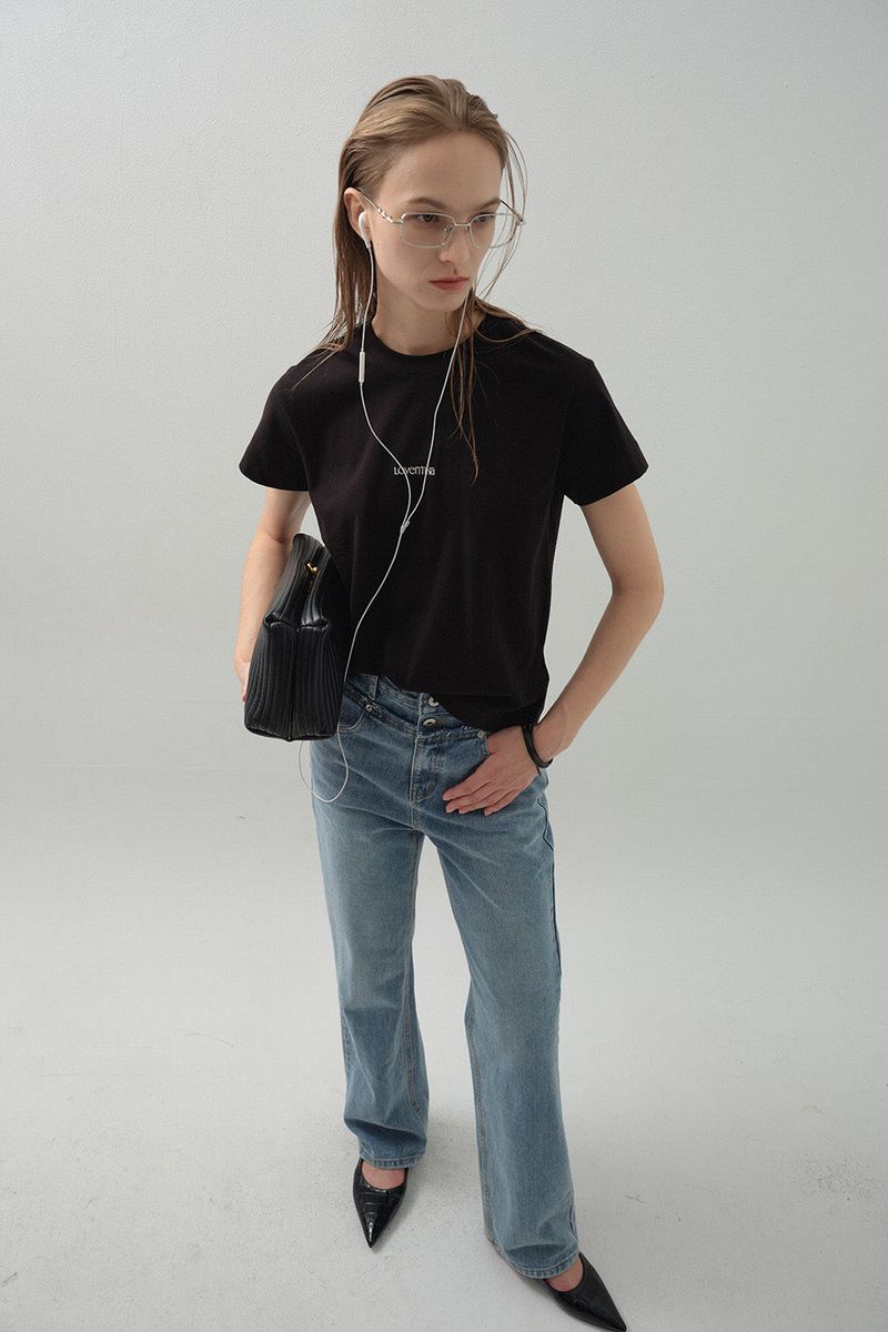 Double Waist Denim_Blue