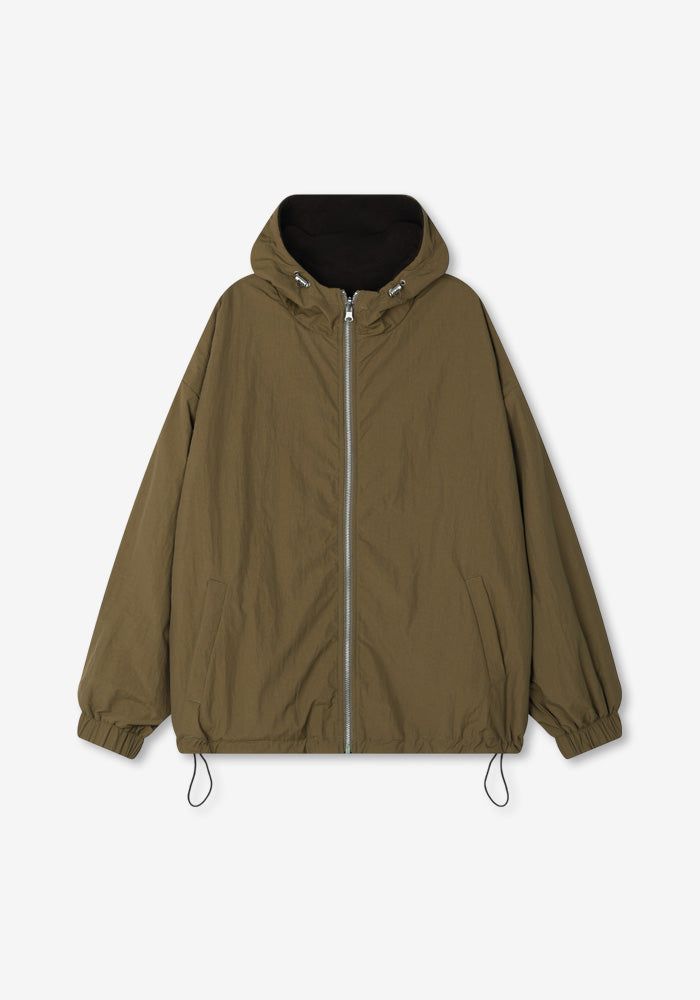 MO Reversible Fleece Hoody Jumper