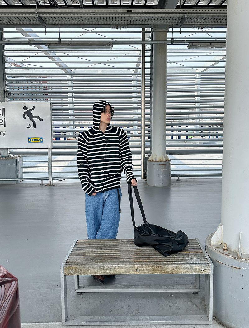 No.1167 light hood knit thin CD (4color)