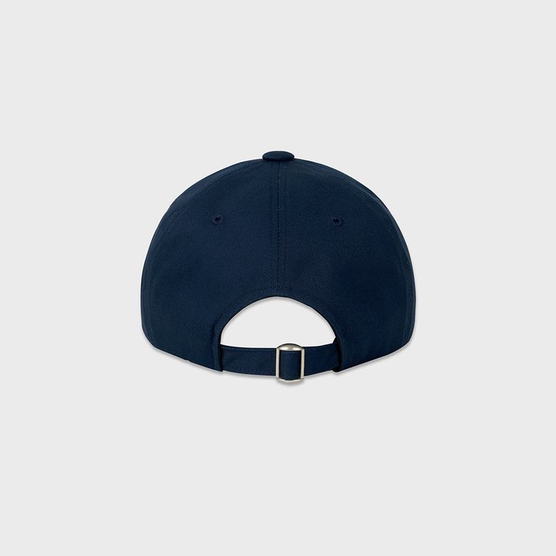 SUNLIT LETTERING BALL CAP (NAVY)