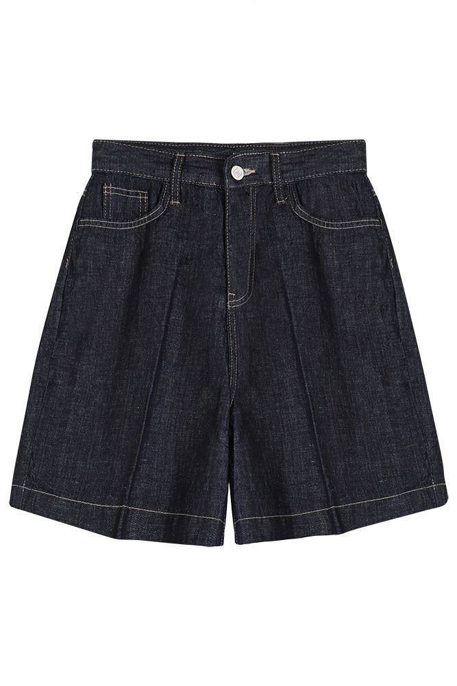 flowjeans（フロージーンズ）の「サマーラインジーンズ／リネンインディゴショートパンツ（パンツ）」