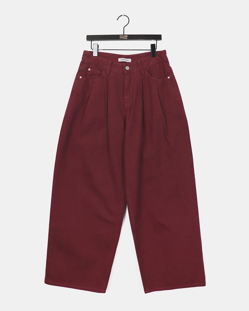 [MADE] Deeping two-pintuck maxi wide pants