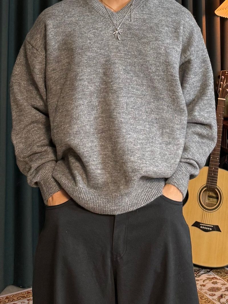 Airwool V-Neck Knit 6COLOR
