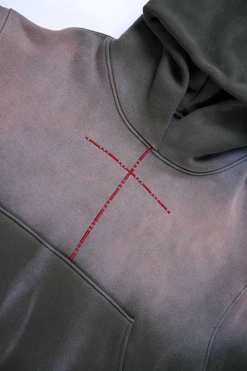 【Keshi】VINTAGE SIGNATURE WASHED HOODIE