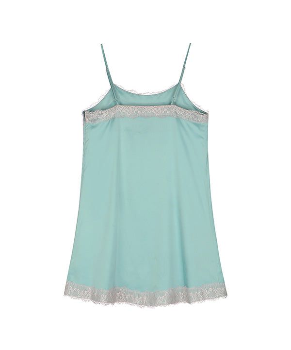 lettering lace dress