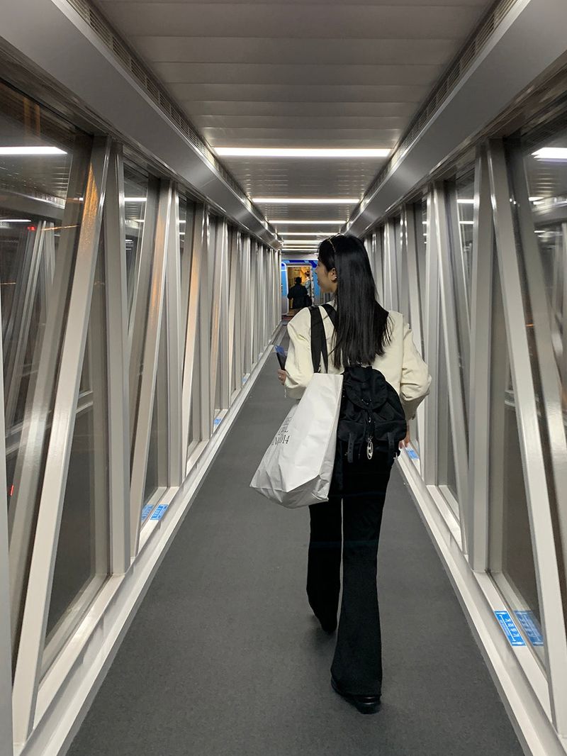 [MADE] Airport long bootcut banding pants -Basic