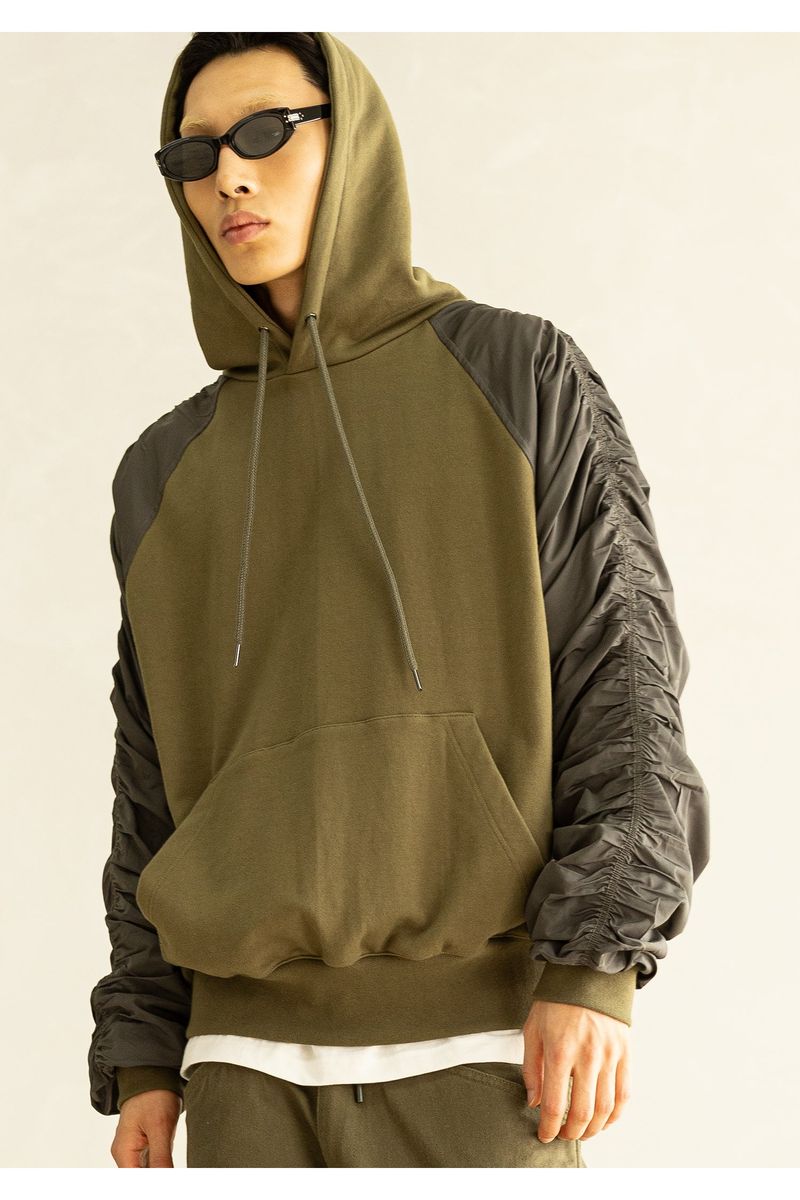 BELINE PUCKERING HOODIE MFHHD006-KK