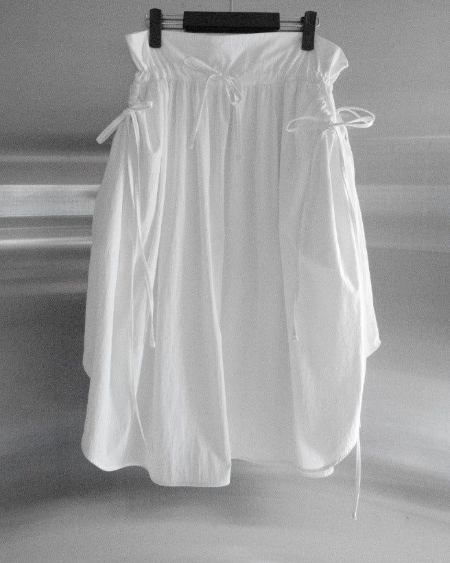 Tuvella Shirred Balloon Skirt