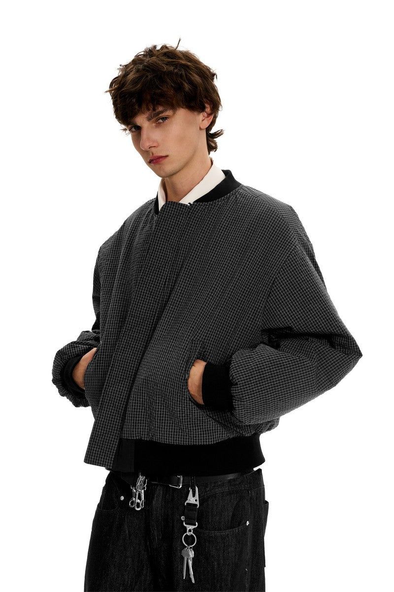 CZ Basicsの「Reversible Plaid Bomber Jacket（Jackets/Outerwear）」