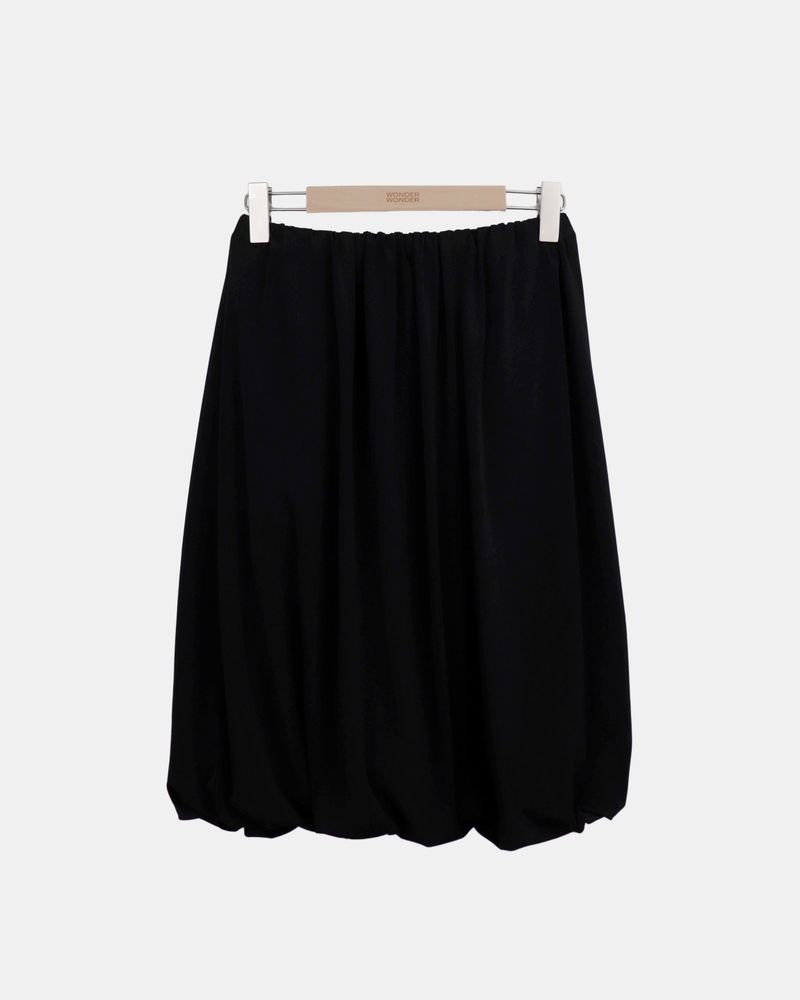 Cuico Balloon Midi Skirt