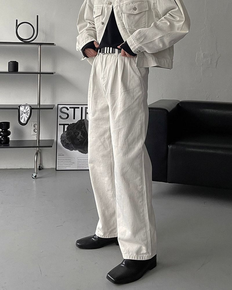 COZINESS（コジネス）の「MG708 Organic Two-Tuck Pigment Denim (4 colors)（Pants）」