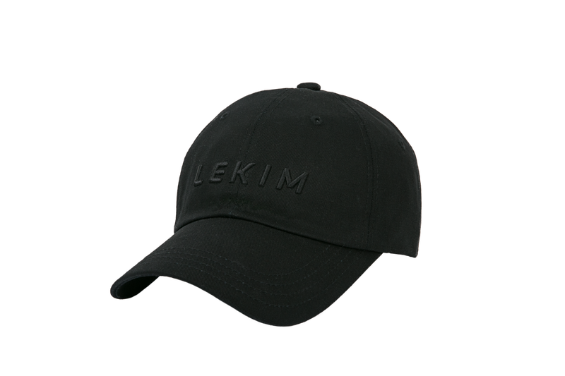 LEKIM(レキム)の「LEKIM EMBROIDERY BLACK CAP(Hats)」
