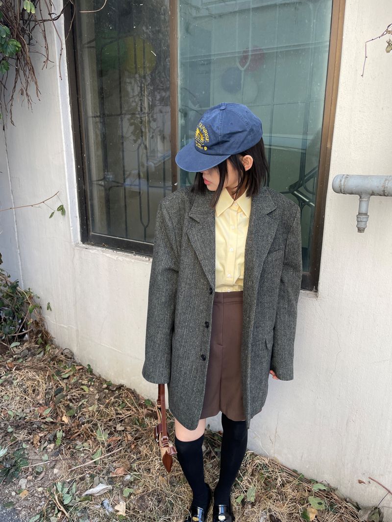 Arco iris（アルコイリス）の「Lema tweed wool blazer（Jackets/Outerwear）」