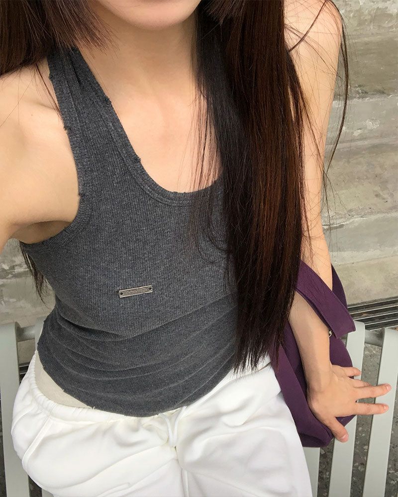[ORIGINAL] Trace Damage Halterneck Sleeveless