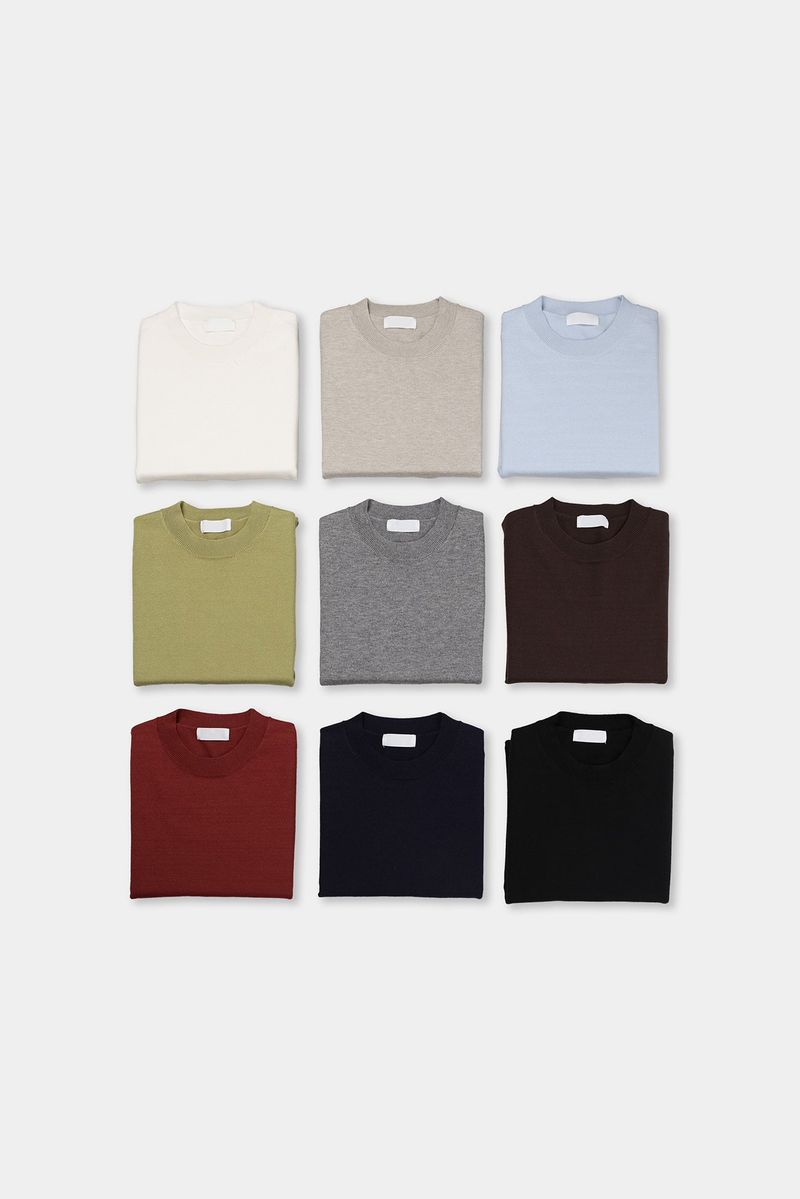 Essential Round Knit (9color)