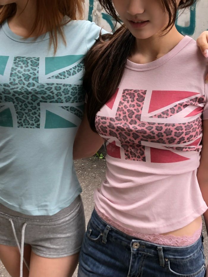 London Leopard Tee