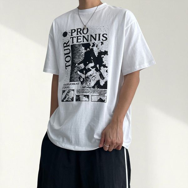 voarc（ボアク）の「Nice printed boxy fit short sleeve T-shirt (3 colors)（Tops）」