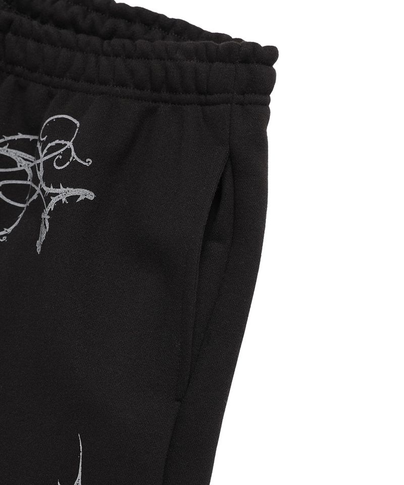 W STEM SWEAT SHORTS BLACK(CV2FMFPA00A)