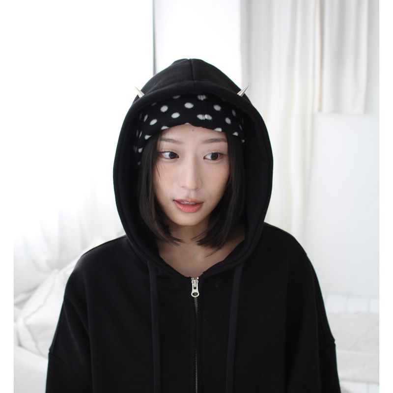 chibi devil hoodie