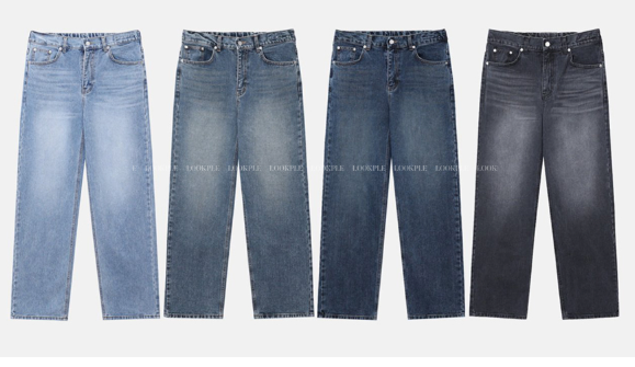 den 443 back banding date wide denim