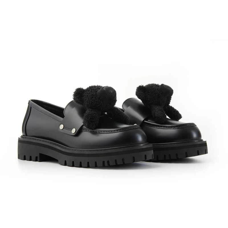 13DE MARZO Bear logo Loafers