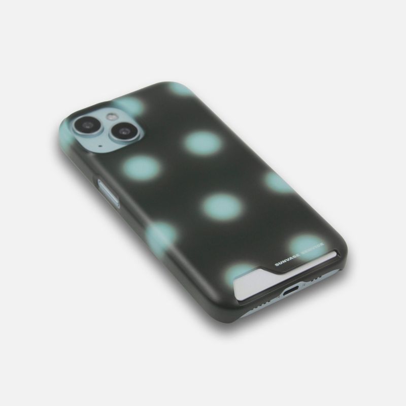 SUN DOT CASE_BLACK (matte card hard)