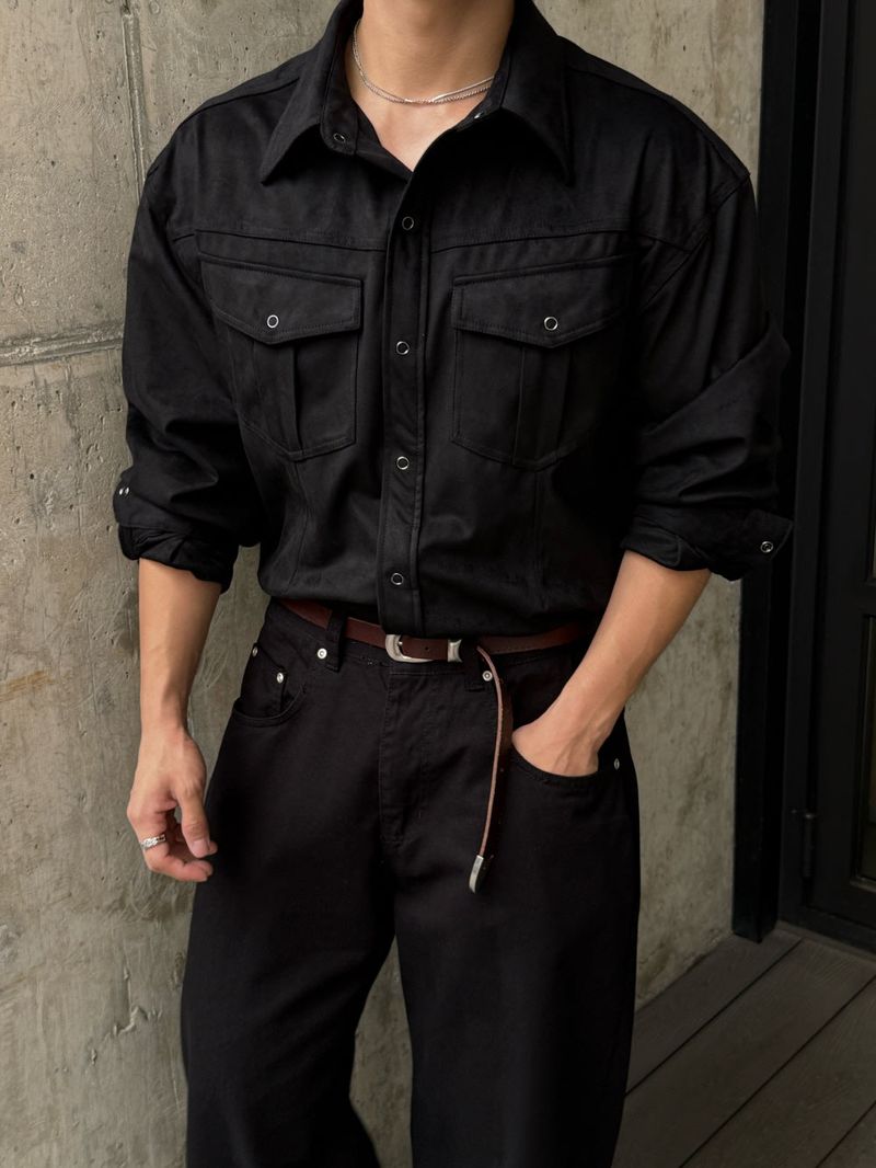 Yard suede western shirt