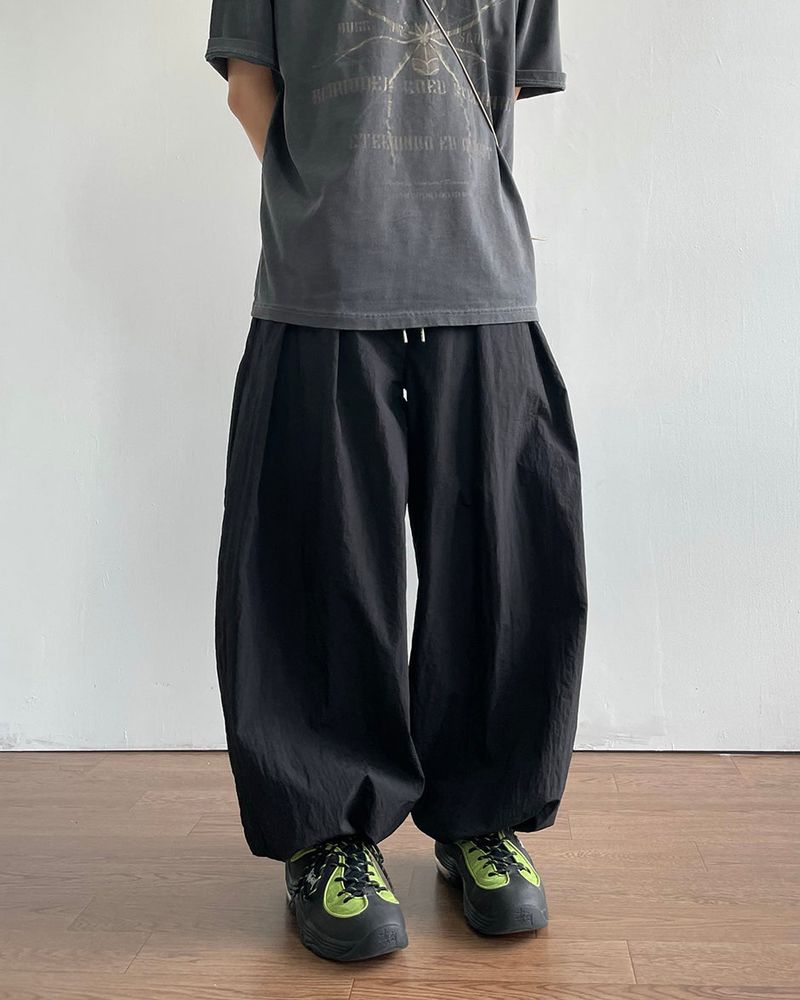 Oft Pintuck Nylon Pants