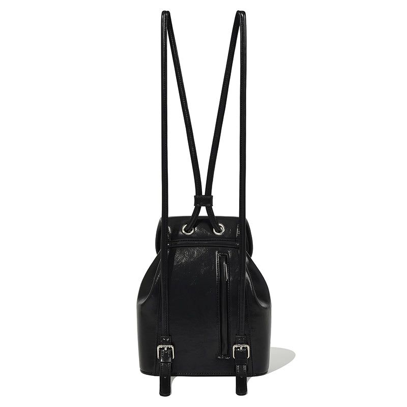 POCKET SIGNATURE BACKPACK [BLACK]