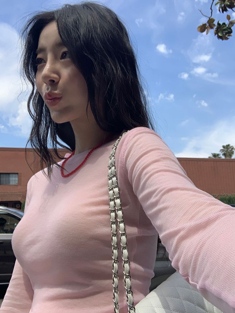 [MADE] VELY TENCEL LAYERED TEE