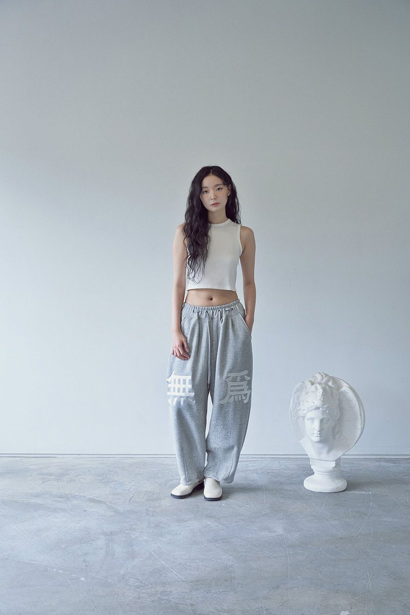 FOG JACQUARD MU-WI SWEAT PANTS (Gray)